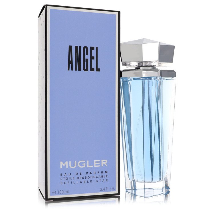 Angel by Thierry Mugler Eau De Parfum Spray Refillable 3.4 oz Angel by Thierry Mugler Eau De Parfum Spray Refillable 3.4 oz